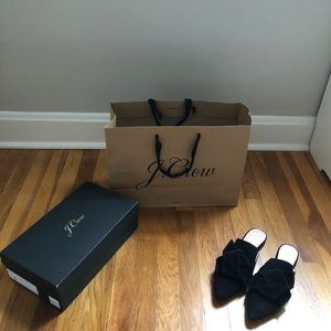 J. Crew Marina Suede Slides